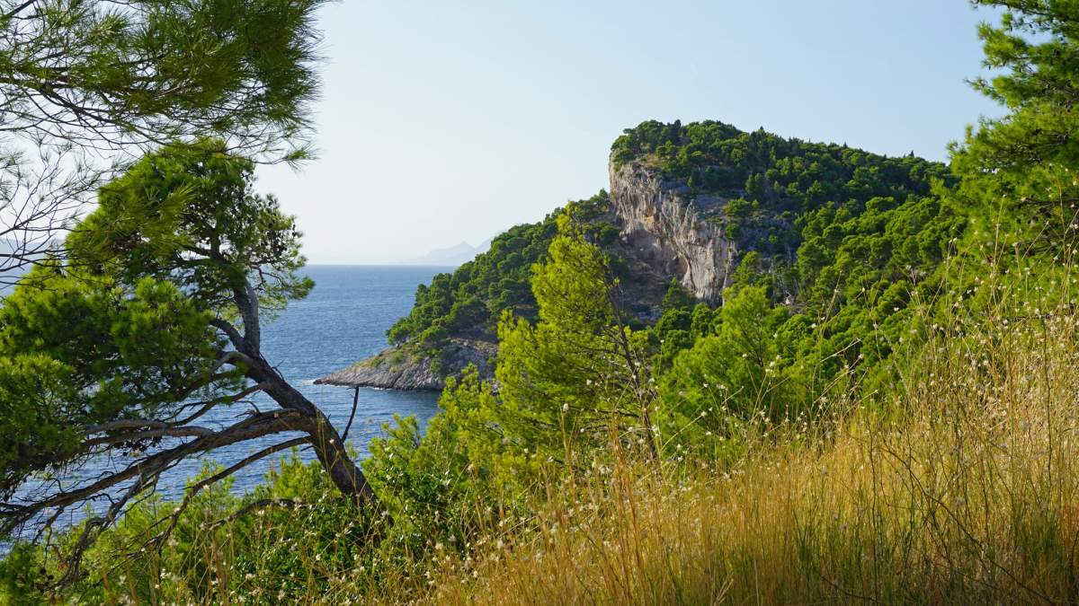 Osejava peninsula in Makarska